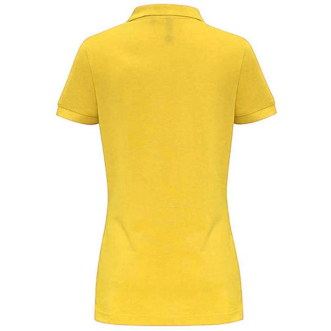 Asquith & Fox Dames/dames Poloshirt met korte mouwen en effen mouwen (Zonnebloem)