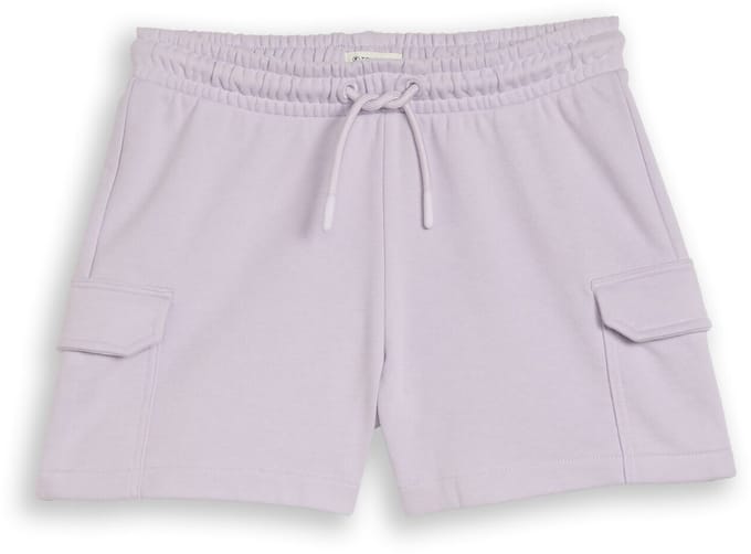 Tom Tailor - Cargo-sweatshorts - Maat 128 - cool lilac