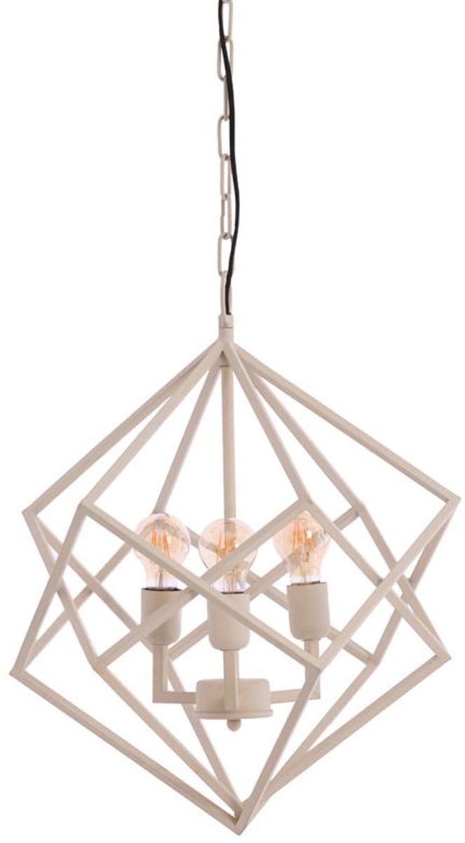 Light & Living - hanglamp - Drizella - beige - metaal - grote eettafellamp - E27 - 2919143