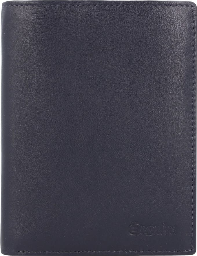 Esquire Viktoria Portemonnee RFID Leer 10 cm - Dames - Staand formaat - blau
