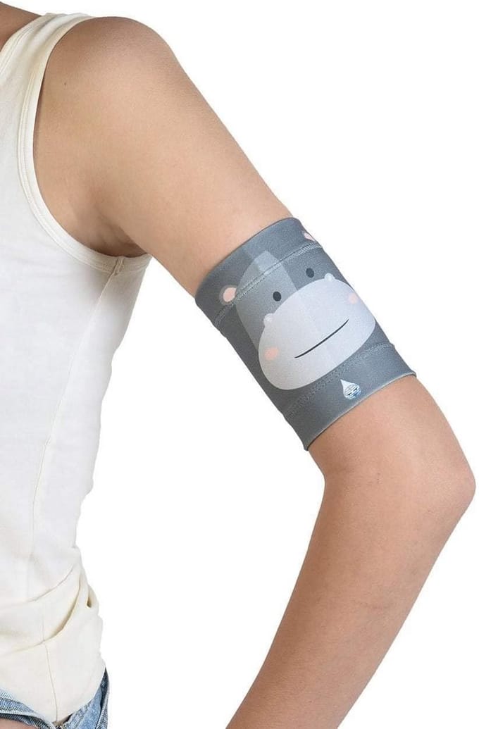 Comfortabele Sensorband voor Kinderen t/m Volwassenen - Houd Uw Glucosemeter Veilig Vast