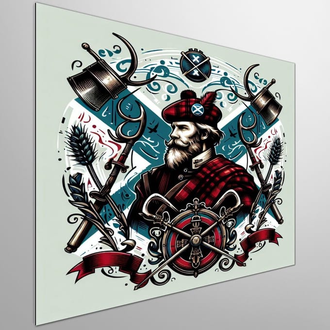 Kunstprint | Wanddecoratie | Dibond | 60 × 60 cm