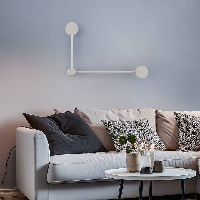 Nowodvorski Lighting Wandlamp Orbit II 20/40, wit, 2-lamps