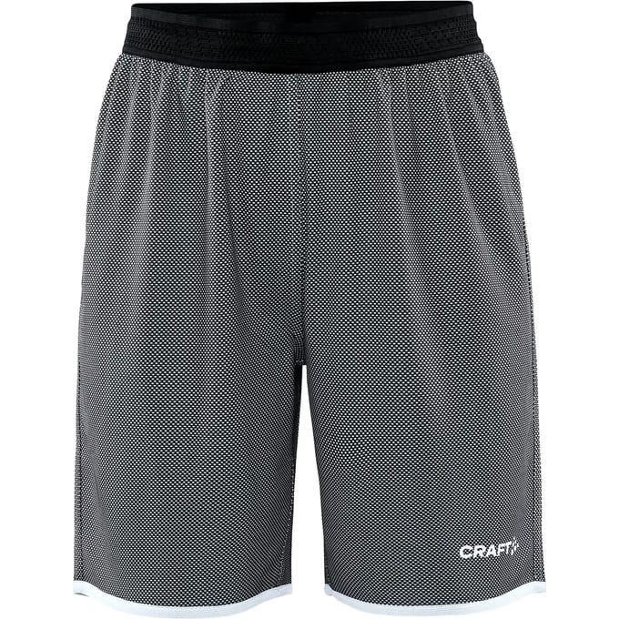 Craft Progress Reversible Basket Shorts W 1911116 - Black/White - M