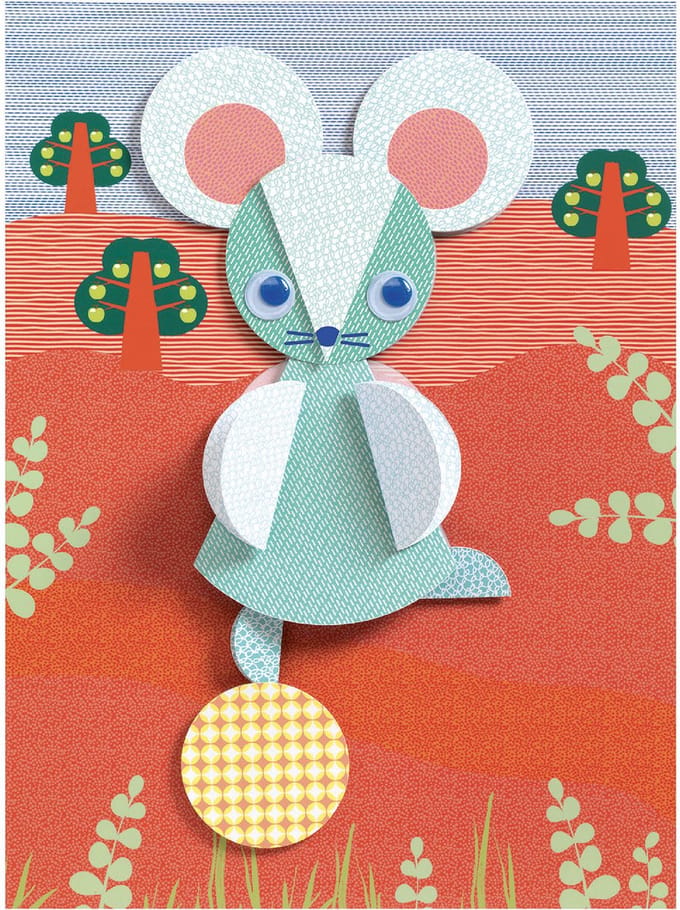 Djeco [3 jaar +] Creatief met papier - Rondjes en rondjes