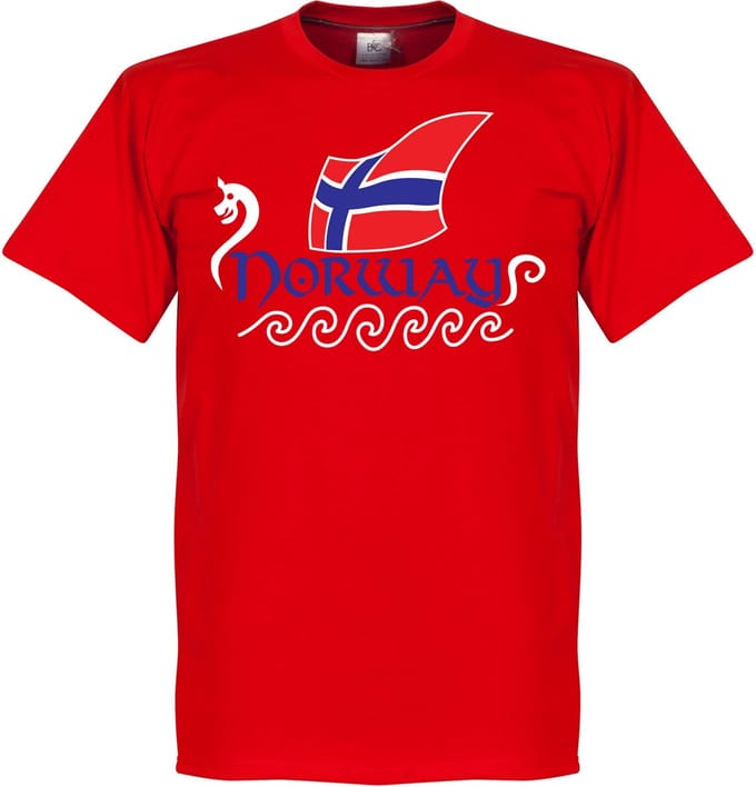 Noorwegen Flag T-Shirt - XL