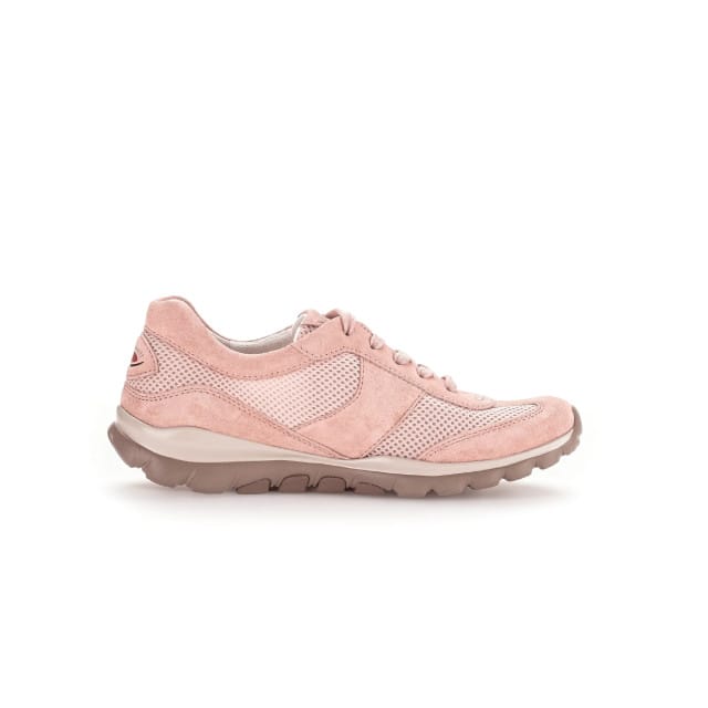 Gabor rollingsoft sensitive 26.966.35 - dames rollende wandelsneaker - Roze - maat 38.5 (EU) 5.5 (UK)