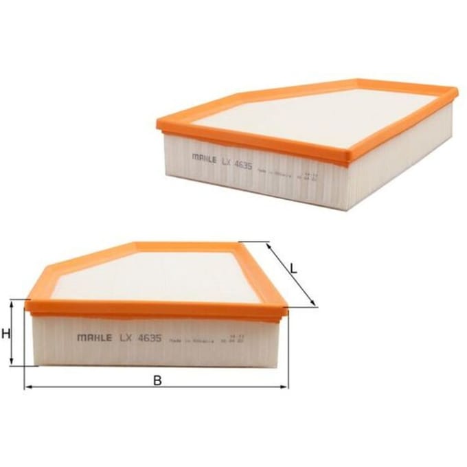 Luchtfilter KNECHT LX4635