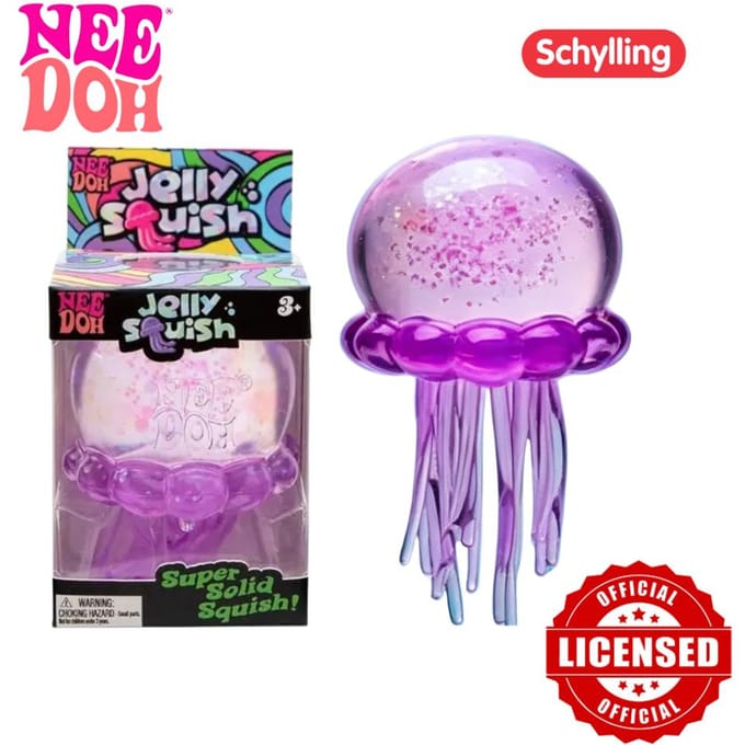 Needoh Kwallen Langzame Terugslag Blind Box Langzame Terugslag Sensorisch Speelgoed Stressverlichter Perfect Klein Verjaardagscadeau