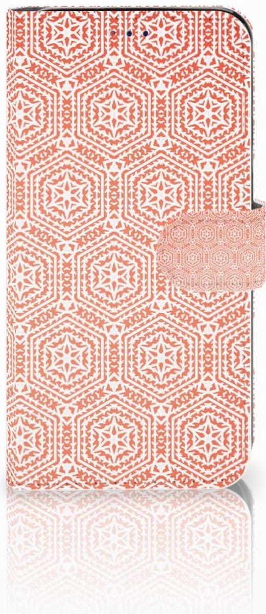 Samsung Galaxy A10 Telefoon Hoesje Pattern Orange