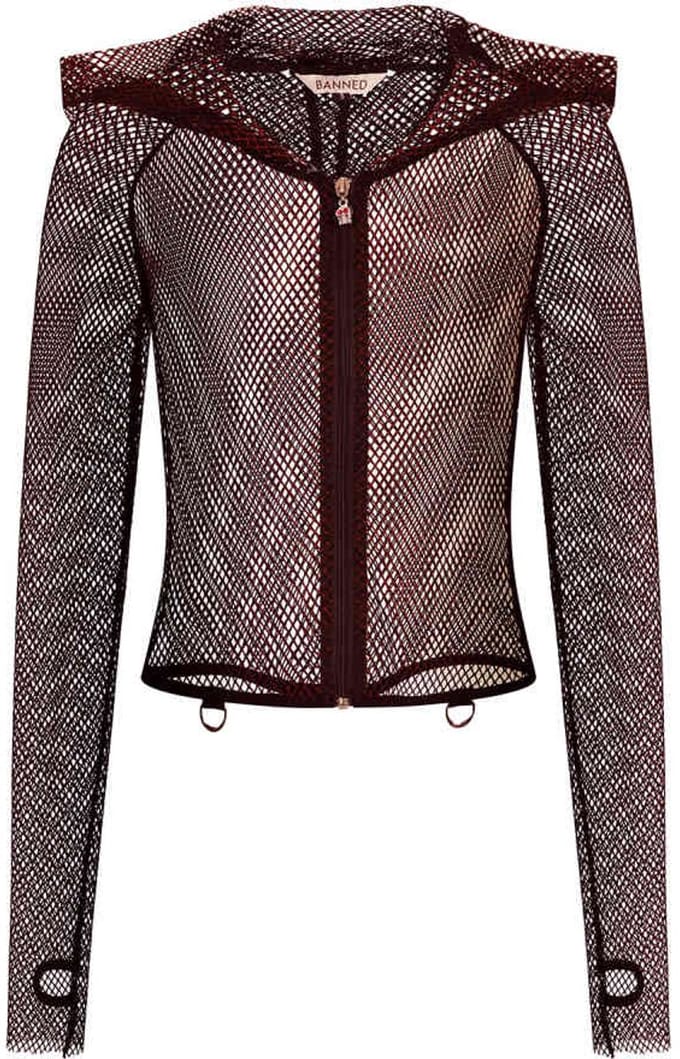 Banned - Liora Vest met capuchon - M - Rood