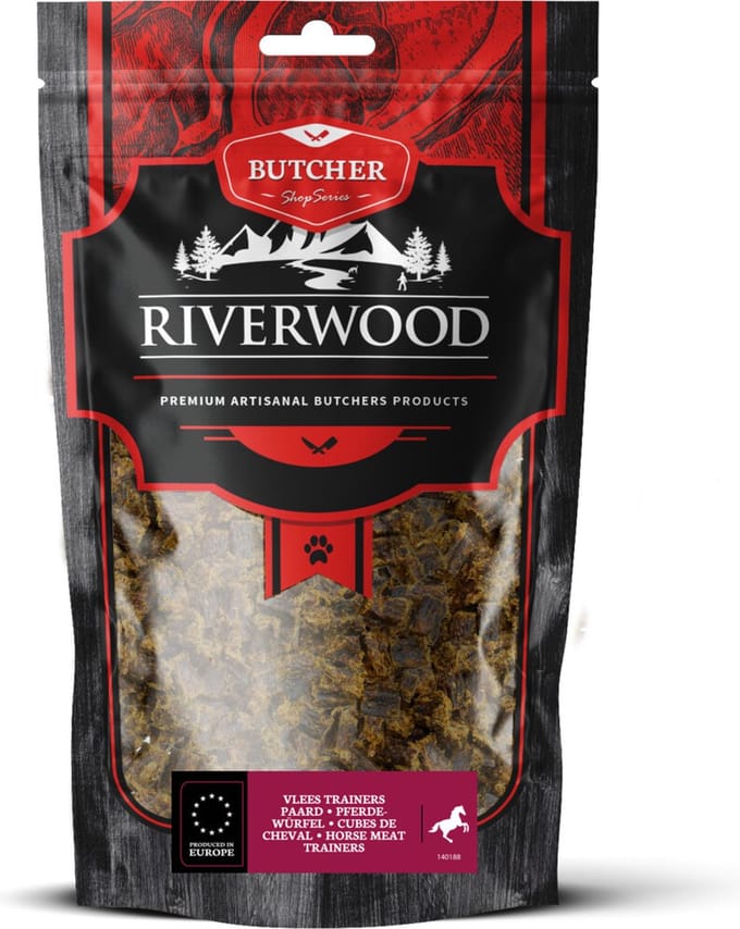 Riverwood Vleestrainer Paard 150 gr