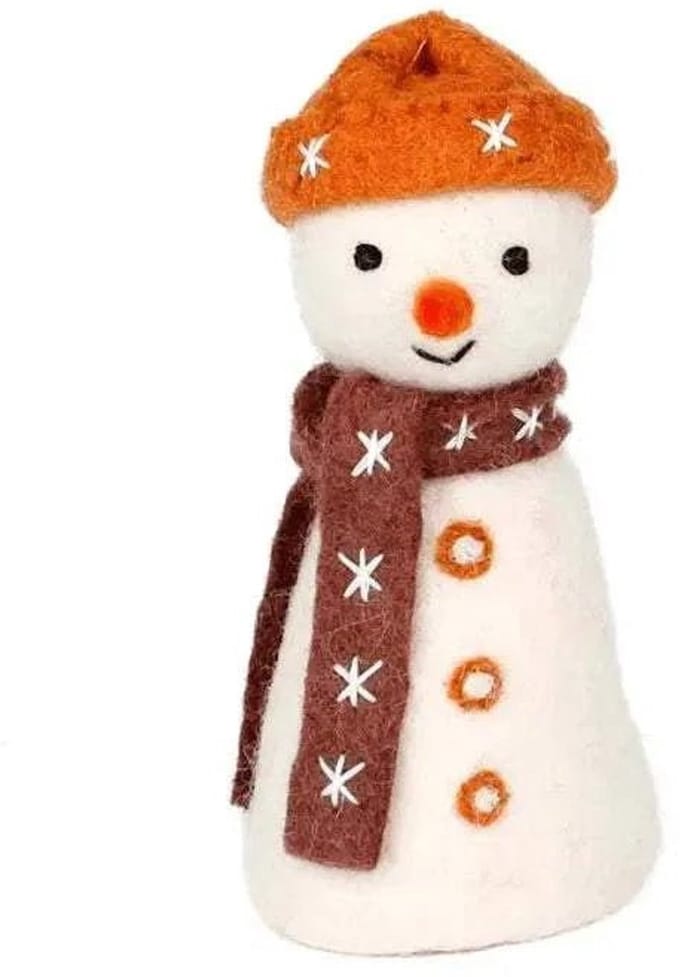 Sneeuwpop Oranje - Handpop