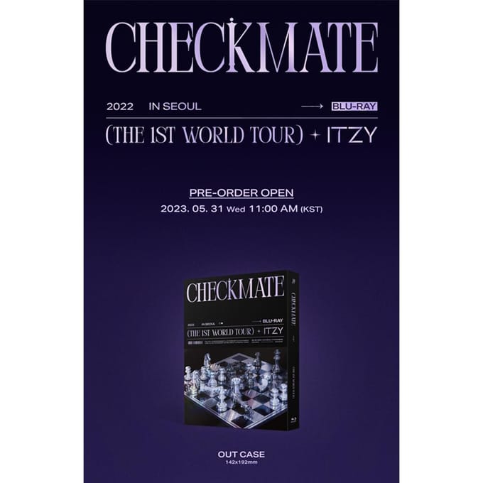 ITZY - 2022 Itzy De 1e Wereldtournee  In Seoul [Blu-ray] Normal POB black