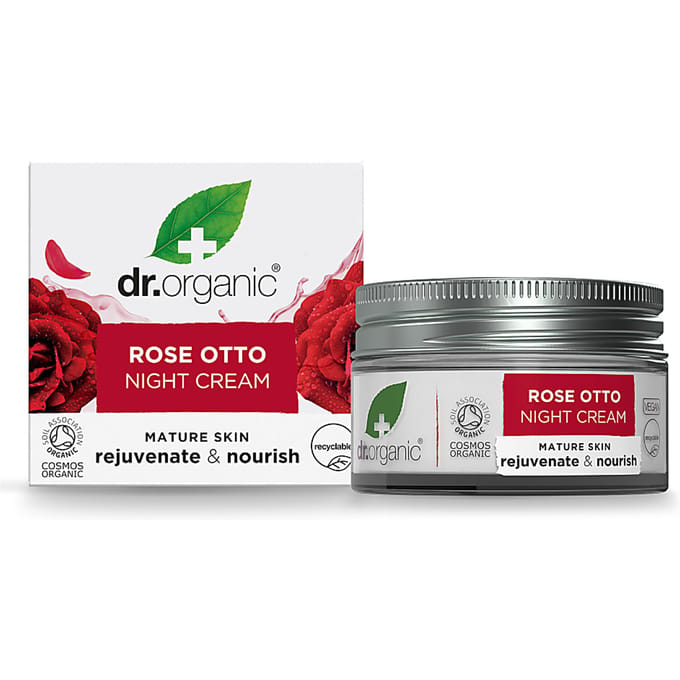 Dr Organic Rozen Otto Nachtcreme