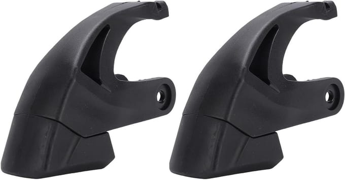 Inline Skates Rem - Rolschaatsen Onderdeel - Veilig Remmen - Massief Rubber - 11 cm - Zwart