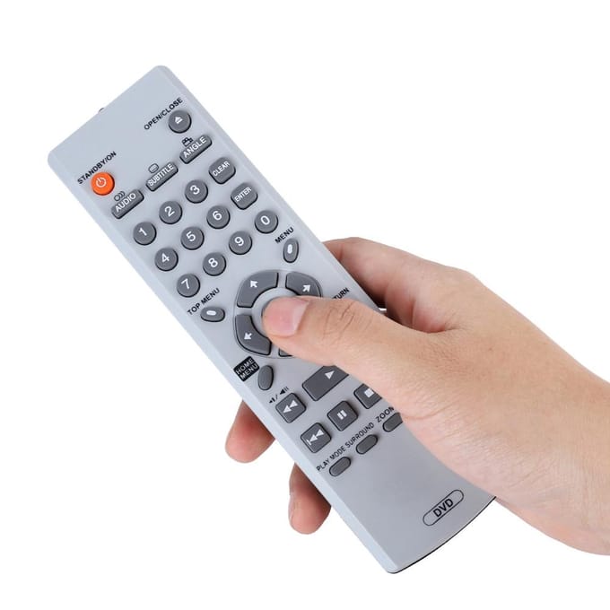 Télécommande DVD universelle, télécommande intelligente pour Pioneer white