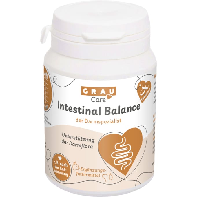 2x60 tabletten GRAU Intestinal Plus Aanvullende Voeding Katten/honden