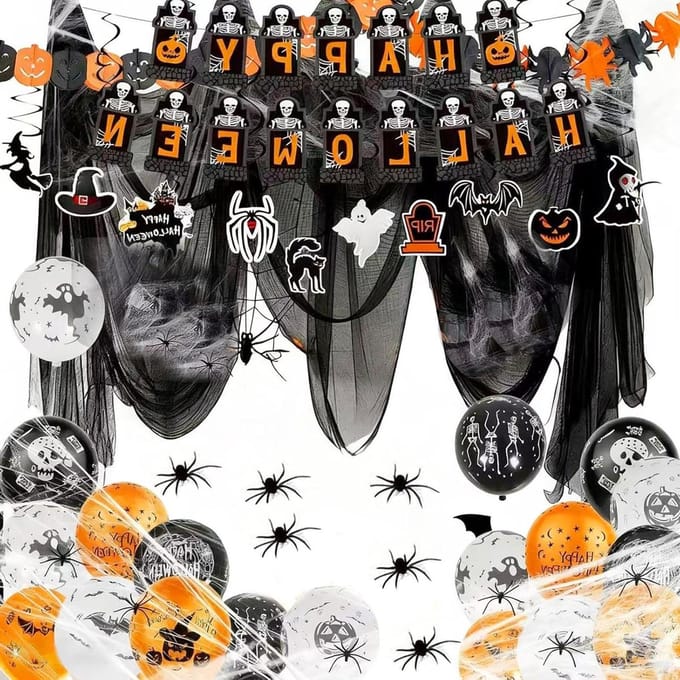 Halloween decoration indoor set