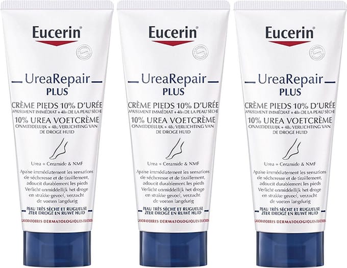 Eucerin Urea Repair plus Voetcrème Urea 10% 3x100ml