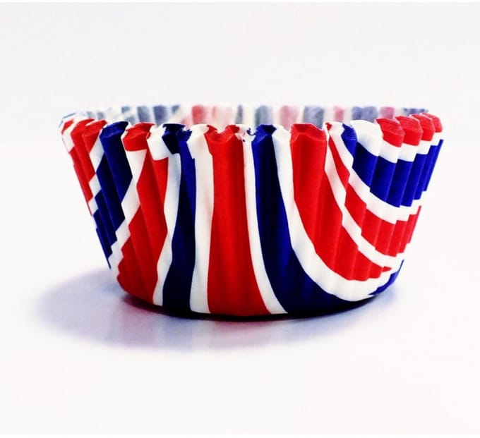 PME Baking Cups Patriotic Swirls Pk/60 <>