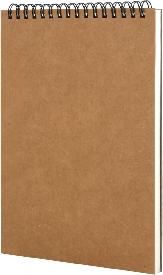 A5 Schetsboek met 30 Vellen - Ideaal voor Tekenen, Schetsen en Waterverf Kunst