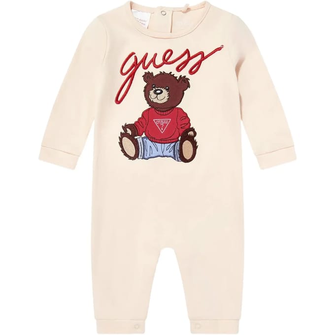 Baby romper Guess Interlock Overall