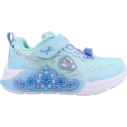 Skechers lil princess steps in de kleur blauw.