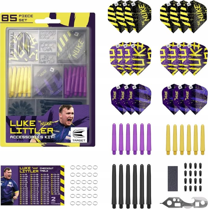 Professionele Dartset - 85 Delig - Complete accessoireset
