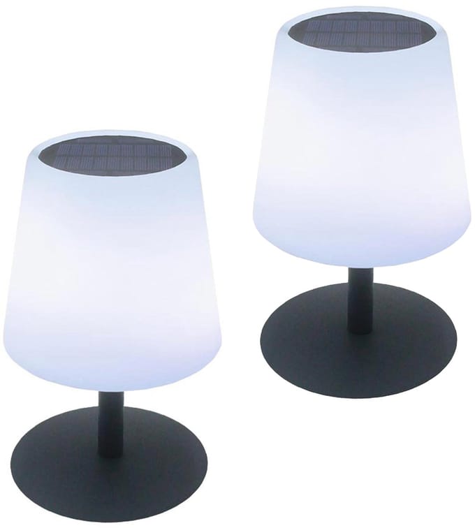 Set van 2 draadloze tafellampen H25CM STANDY TINY