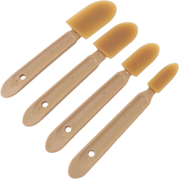 Kitgereedschap Set - Voegkit Spatels - Gladde Afdichting Maken - 4 Maten Flexibel - 2-4.3cm Breed