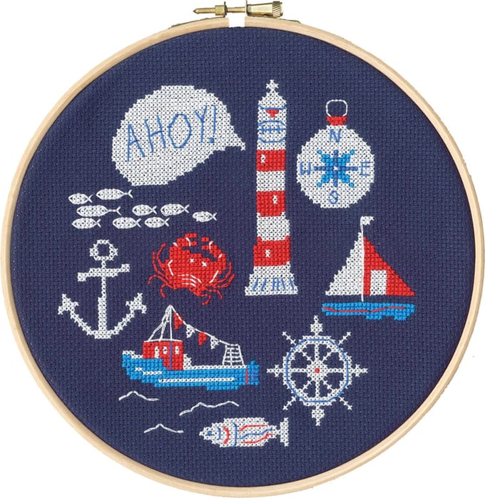 Bothy Threads Jessica Hogarth Ahoy borduurpakket incl. borduurring