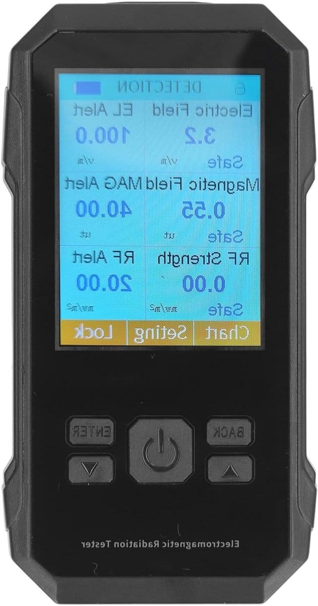 Geavanceerde 3-in-1 Meter met 5G Detectie, Data Logger en Spectrum Analyzer voor Thuis, Kantoor en Fabriek
