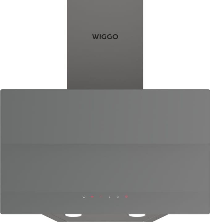 Wiggo WE-A533G(G) Schuine Afzuigkap - 50 cm - Grijs