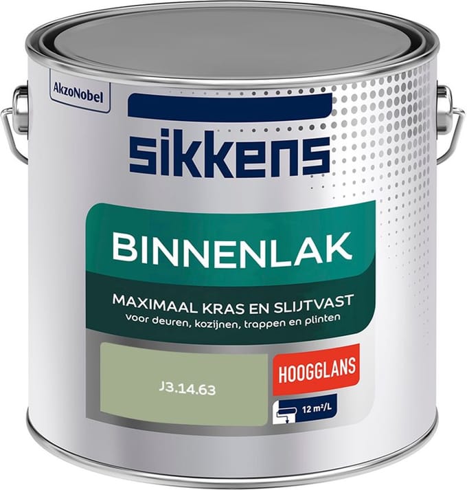 Sikkens - Binnenlak Hoogglans - J3.14.63 - Mengverf - 2,5 L