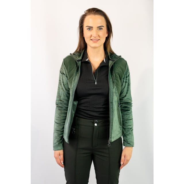 Luhta Ounastunturi Casual vest dames Donkergroen M/38