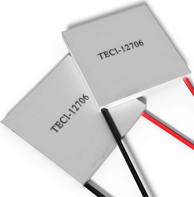 Thermo-elektrische Module 12V Koel- en Verwarmelement TEC 60W (2 Stuks)