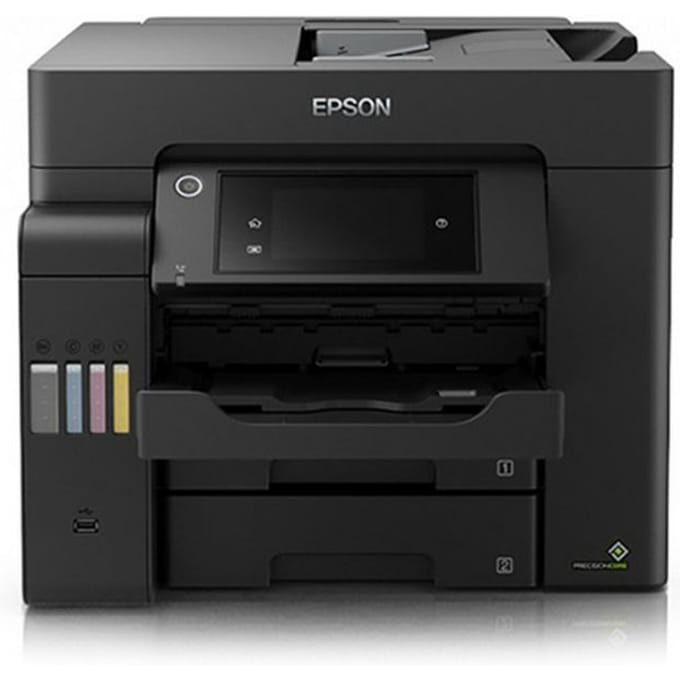 Epson EcoTank ET-5805 Multifunctionele printer Inkjet Kleur A4 Printen, scannen, kopiëren, faxen Inktbijvulsysteem, USB, WiFi