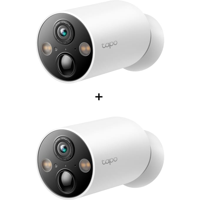 Tapo C425 -Beveiligingscamera buiten 2 pak - 2K 4MP- QHD - IP66
