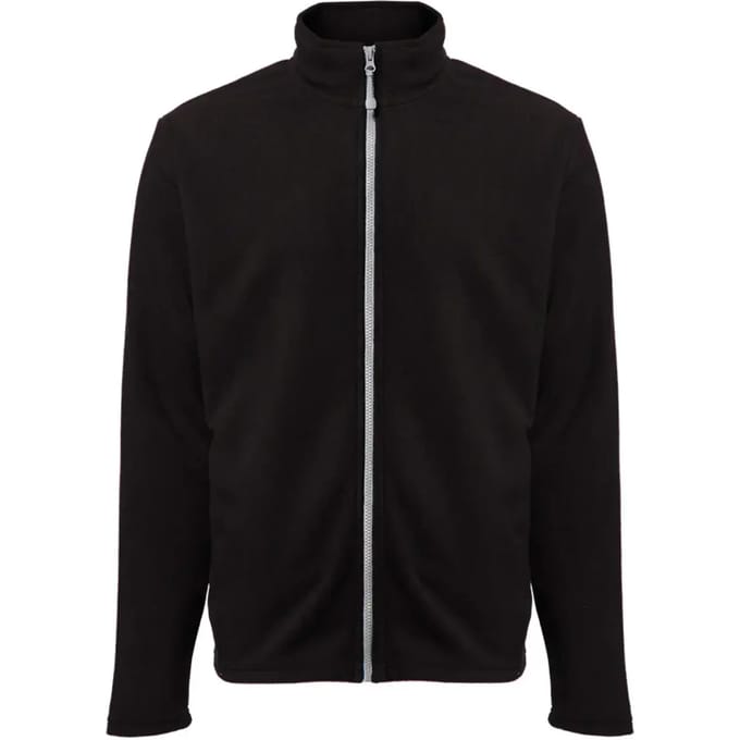 Fleece met rits Black & Match Grizzly