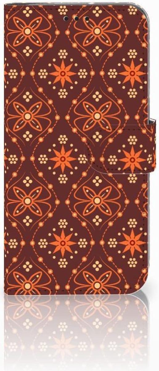 Motorola Moto G7 | G7 Plus Telefoon Hoesje Batik Brown
