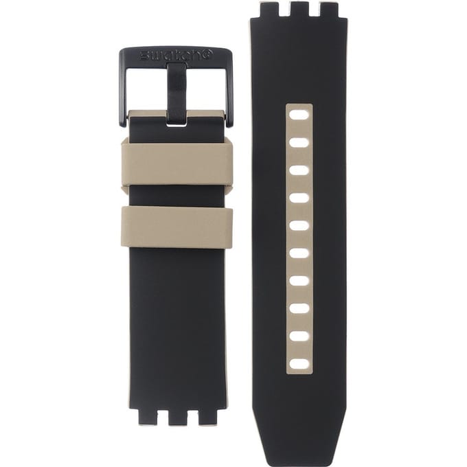 Swatch Plastic - BigBold - SB0/SO27 ASB03C100 Time For Taupe Horlogeband
