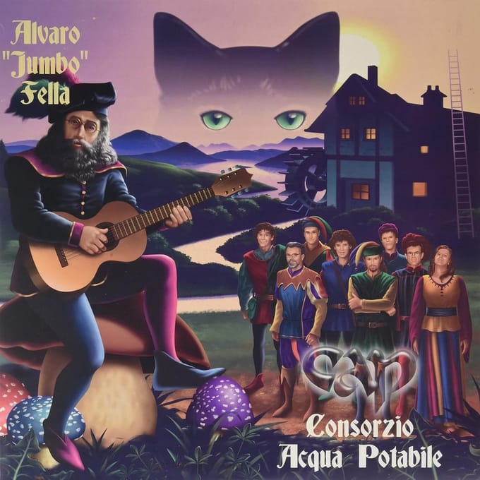 Cap & Alvaro "Jumbo" Fella - Coraggio E Misterio (2 LP)
