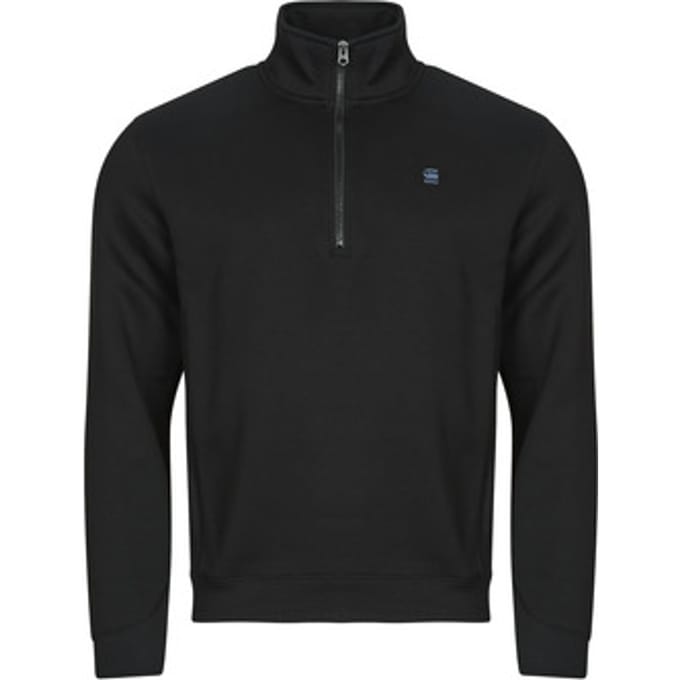 G-STAR Premium core half zip r sw l\s Heren Trui - dk black