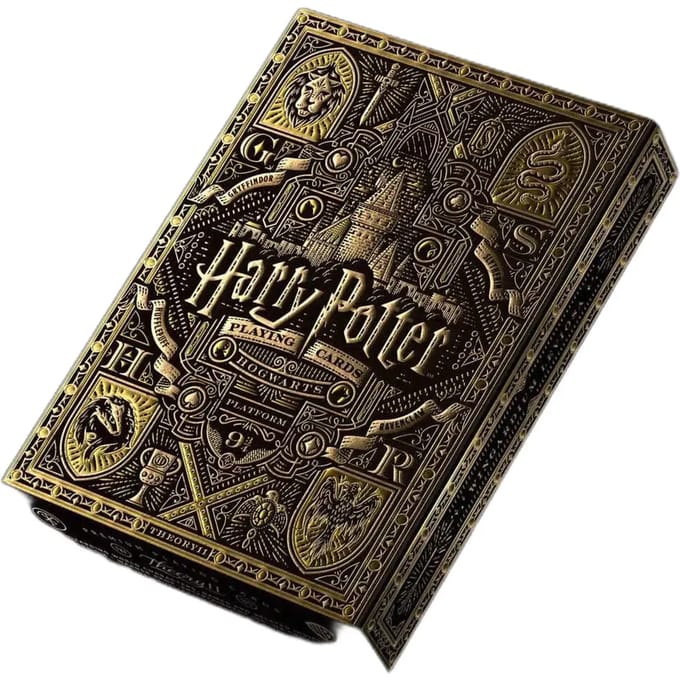 Harry Potter Hufflepuff Speelkaarten Kaartspel Geel Goud