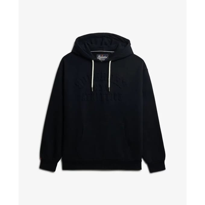 Superdry - Athletic Embossed Oversized Hoodie - Heren - Hoodies