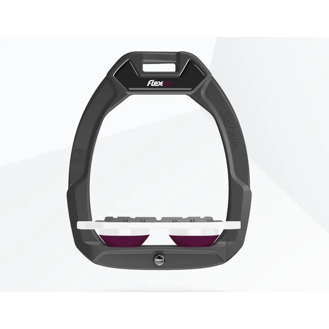 Veiligheidsequestiers Plat Grip Antraciet/Wit/Pruim Flex-On Safe-On