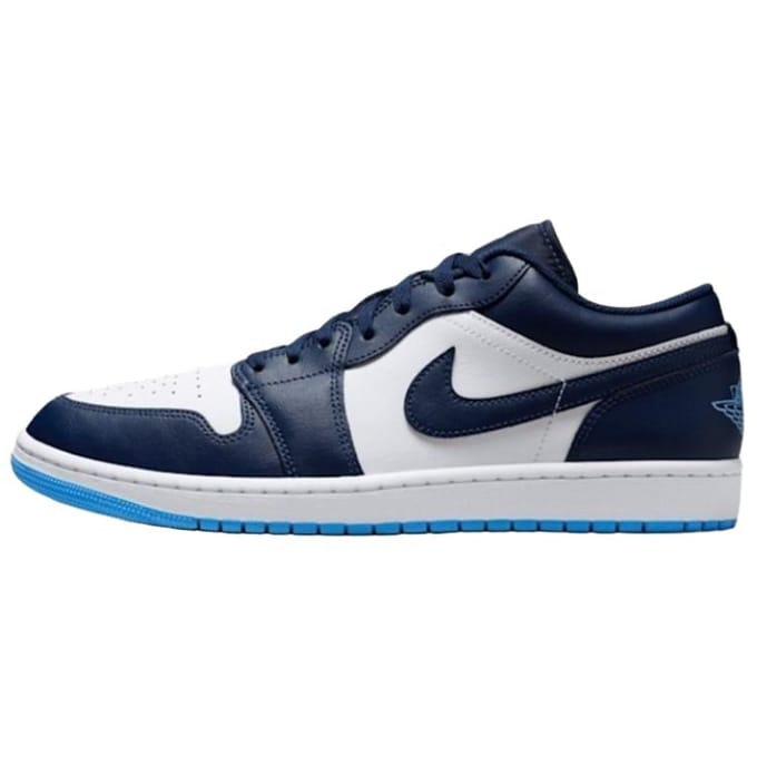 Air Jordan 1 Low 'Midnight Navy University Blue' 44 gray