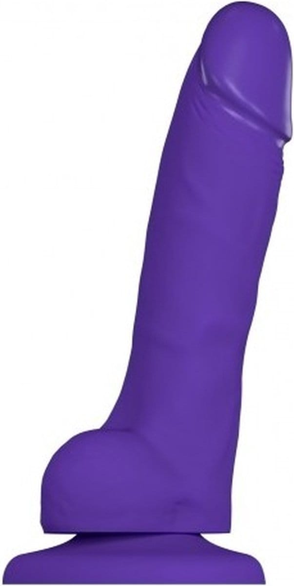 Strap-On-Me - Soft Realistic Dildo Met Zuignap - Paars S