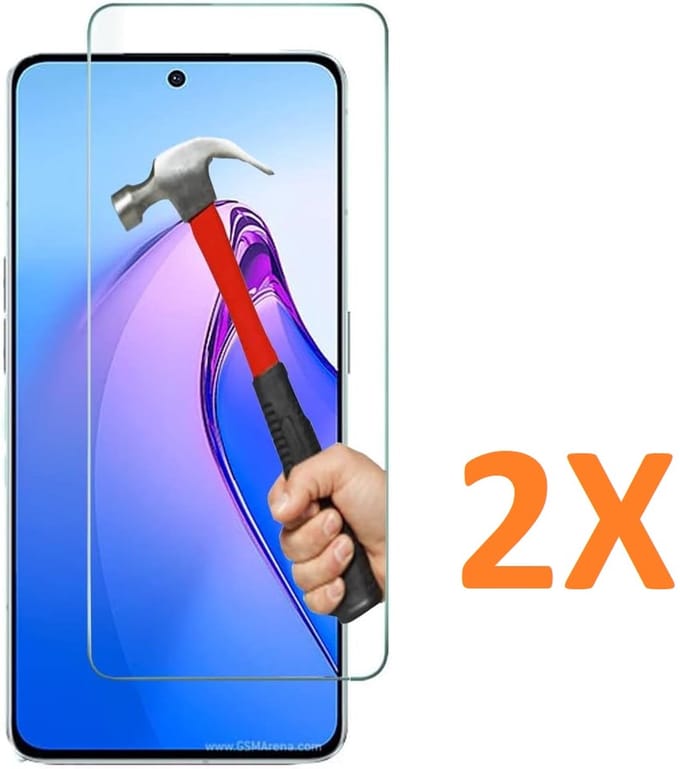 Screenprotector Glas - Tempered Glass Screen Protector Geschikt voor: OPPO Find X8 Pro - 2x